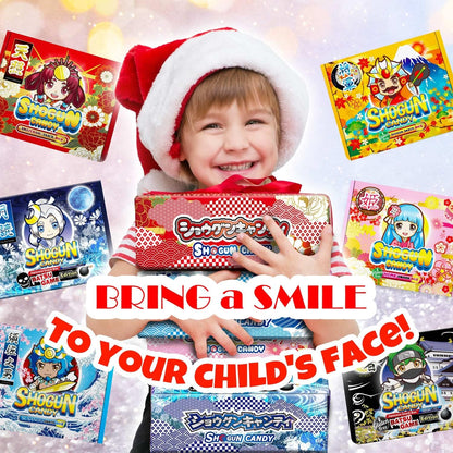 SHOGUN CANDY 40 Pcs Japanese Snacks and Japanese Candy, Popin Cookin Snack Boxes, Kawaii Anime Tsukuyomi