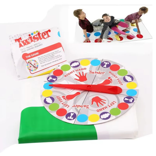 Board Game Twist Game Funny Kid Family Body Twist Move Mat 