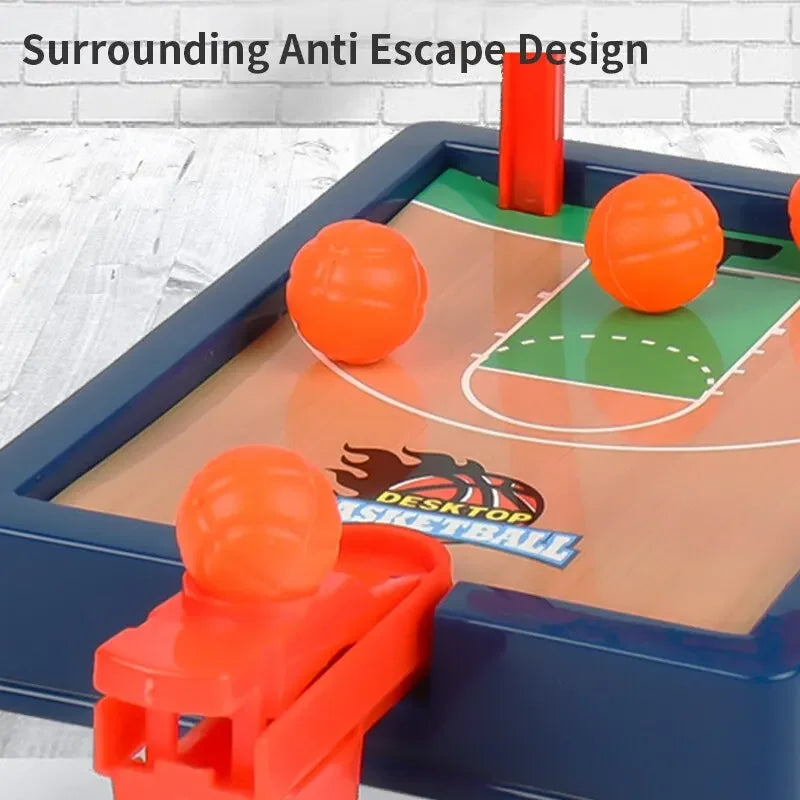 Board Game Mini Sport Basketball Game Mini Desktop Tabletop Portable Travel or Office Game Set for Indoor or Outdoor Fun