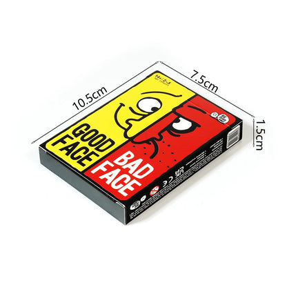 Board Game Card Game Good Face Bad Face Hilarious Party Travel Game for Family