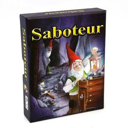 Board Game Card Game English Saboteur Table Games Funny Board Card for Families Party Dwarf Gold Mine Digging Miner 