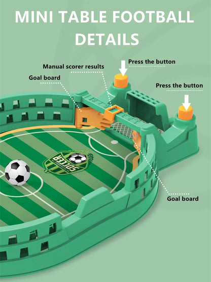 Board Game Mini Sport Football Table Mini Tabletop Interactive Game, Soccer Tabletops Competition Toys for Family Game