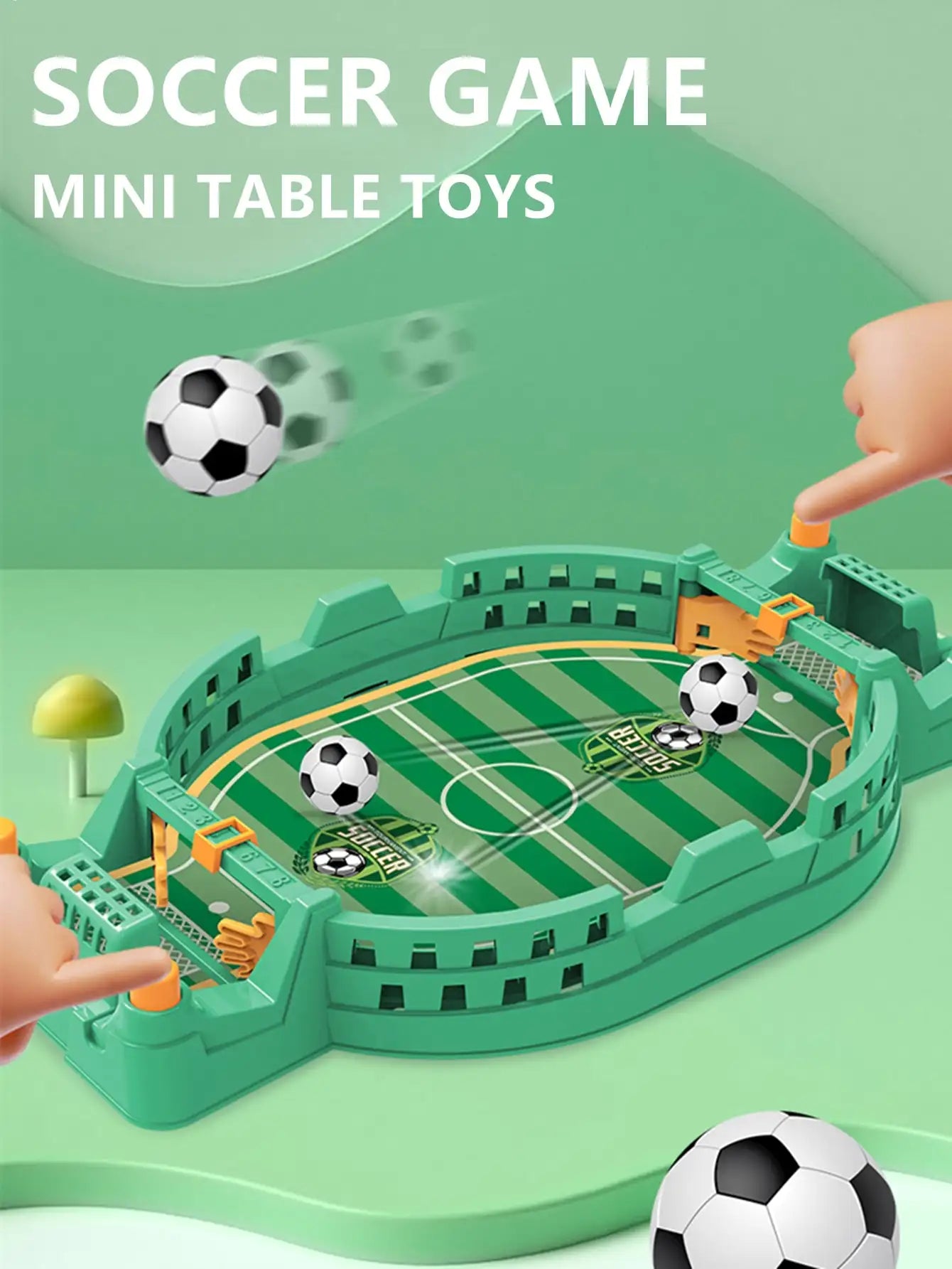 Board Game Mini Sport Football Table Mini Tabletop Interactive Game, Soccer Tabletops Competition Toys for Family Game
