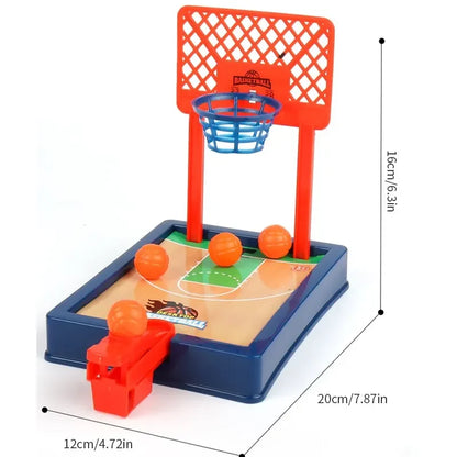 Board Game Mini Sport Basketball Game Mini Desktop Tabletop Portable Travel or Office Game Set for Indoor or Outdoor Fun