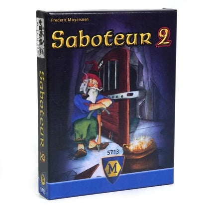 Board Game Card Game English Saboteur Table Games Funny Board Card for Families Party Dwarf Gold Mine Digging Miner 