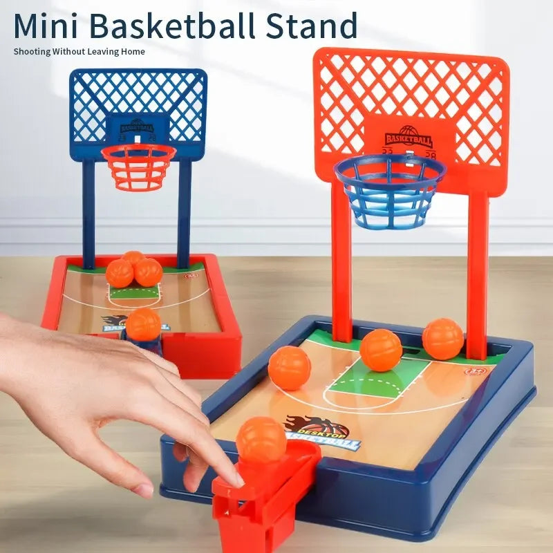 Board Game Mini Sport Basketball Game Mini Desktop Tabletop Portable Travel or Office Game Set for Indoor or Outdoor Fun