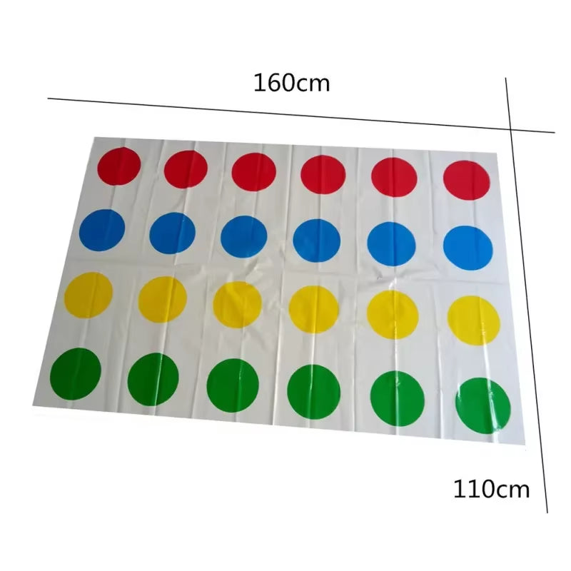 Board Game Twist Game Funny Kid Family Body Twist Move Mat 