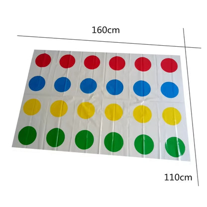 Board Game Twist Game Funny Kid Family Body Twist Move Mat 
